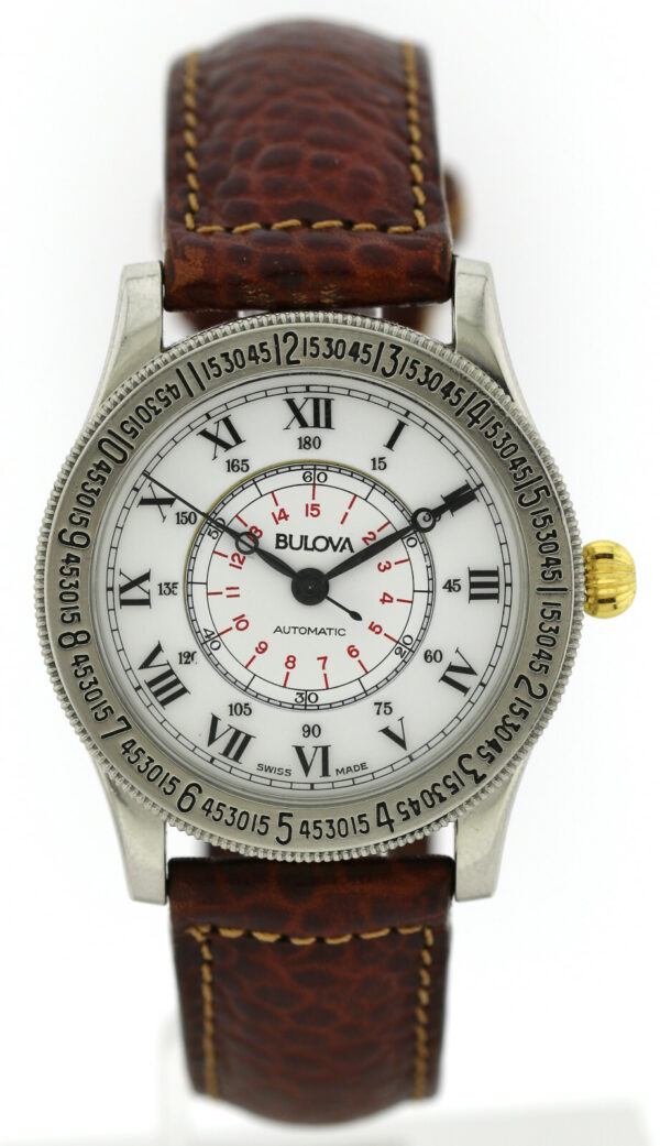 BULOVA  Modell Stundenwinkel , SWISS Eta Automatic Herrenuhr Top Zustand – Bild 2