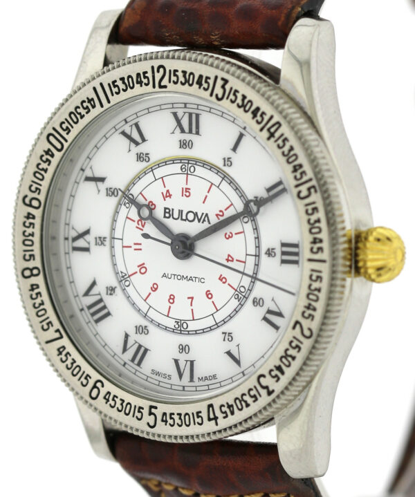 BULOVA  Modell Stundenwinkel , SWISS Eta Automatic Herrenuhr Top Zustand – Bild 4