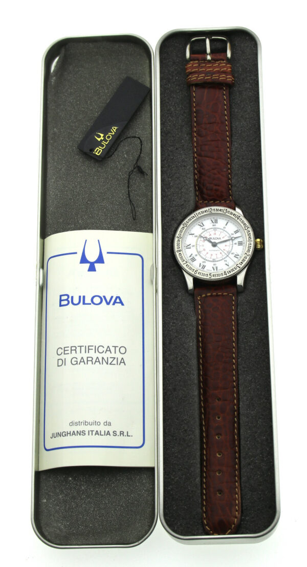 BULOVA  Modell Stundenwinkel , SWISS Eta Automatic Herrenuhr Top Zustand – Bild 10