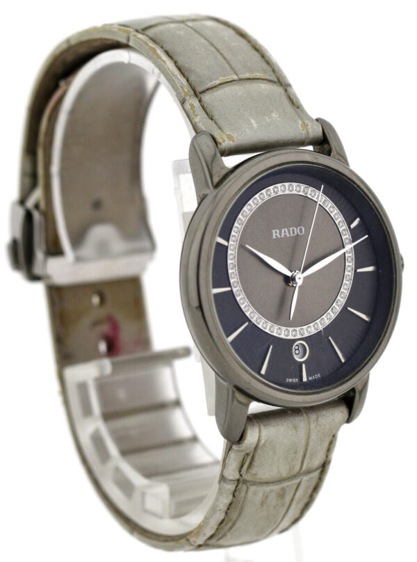 Rado DiaMaster Diamonds  33mm Ref. 218.0064.3 Quarz Keramik Fullset 2019 – Bild 2