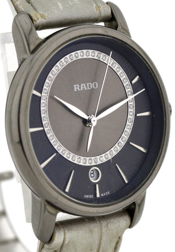 Rado DiaMaster Diamonds  33mm Ref. 218.0064.3 Quarz Keramik Fullset 2019 – Bild 4