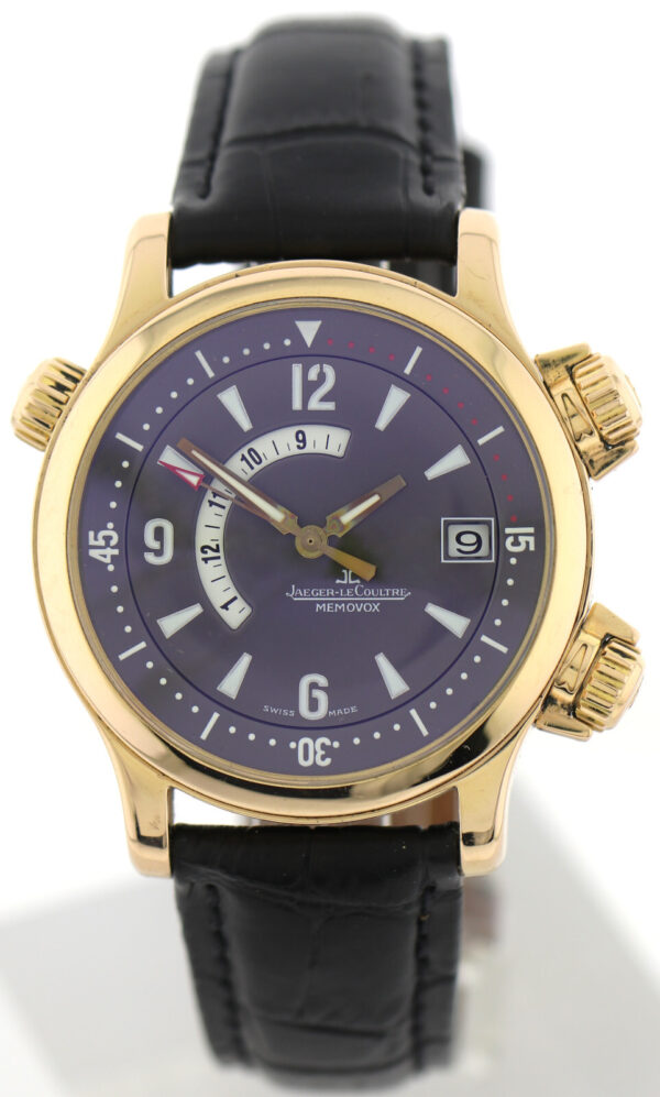 Jaeger-LeCoultre Master Compressor Memovox Ref.143.2.97/1 Herrenuhr 750 Rosègold – Bild 3