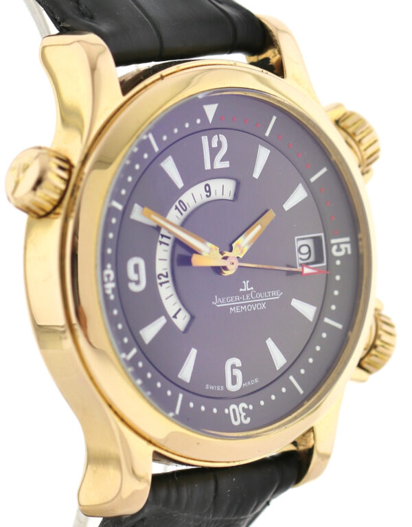 Jaeger-LeCoultre Master Compressor Memovox Ref.143.2.97/1 Herrenuhr 750 Rosègold – Bild 4