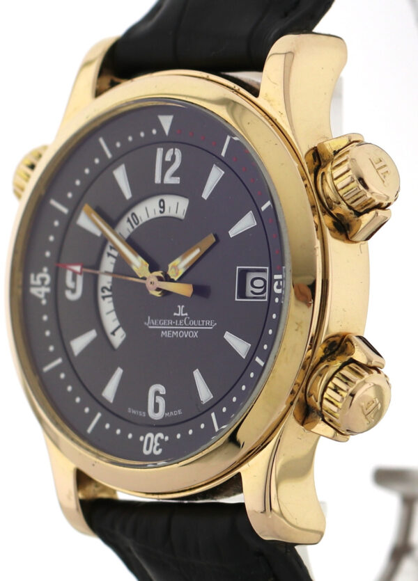 Jaeger-LeCoultre Master Compressor Memovox Ref.143.2.97/1 Herrenuhr 750 Rosègold – Bild 5