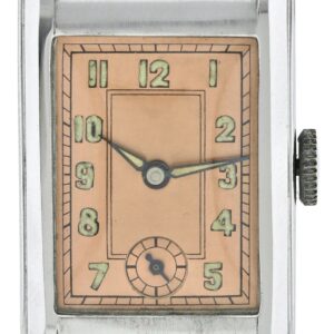 Anker ungetragene Vintage Armbanduhr Handaufzug 1930er frisch revisioniert