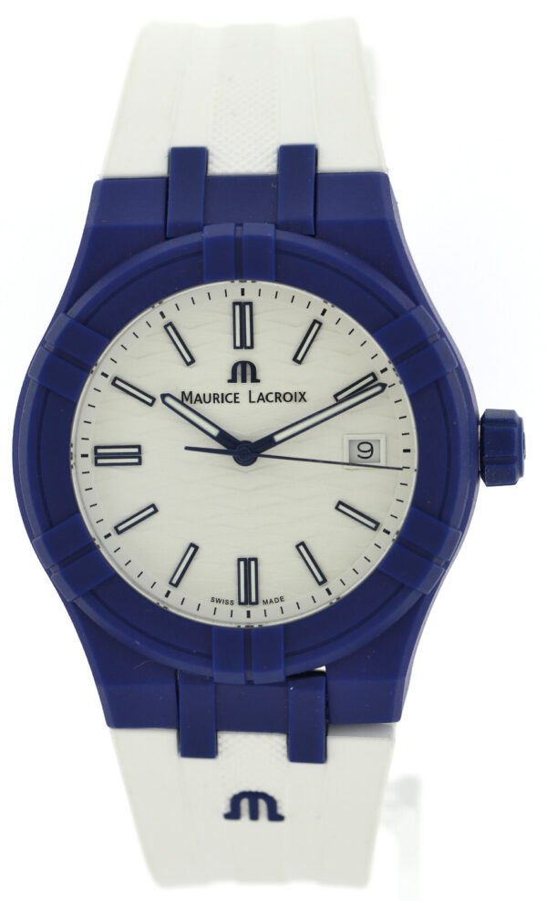 ungetragene Maurice Lacroix  Unisex Uhr Aikon # tide AI2008-FFFF1-3A0-0 – Bild 2