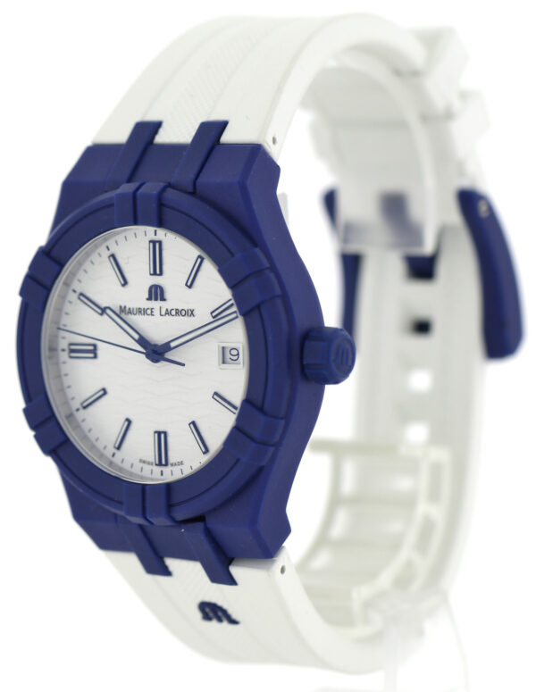 ungetragene Maurice Lacroix  Unisex Uhr Aikon # tide AI2008-FFFF1-3A0-0 – Bild 4
