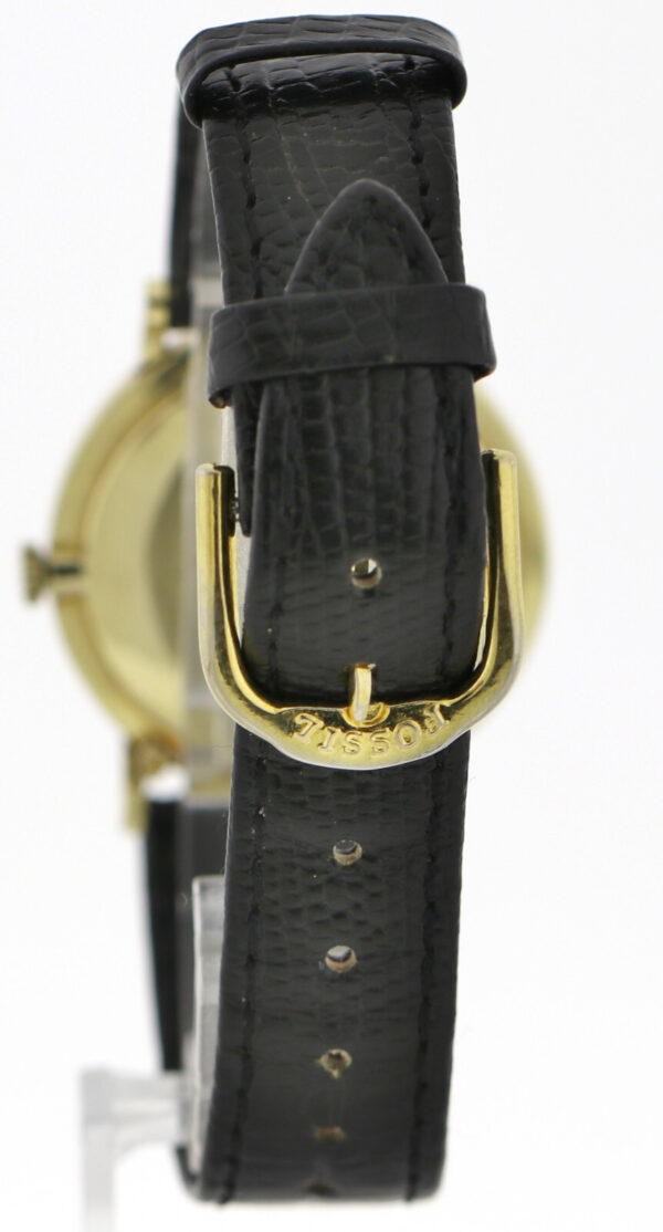 Vintage Longines Herren- Unisexuhr Diamant Blatt Ref. 9227 528 585 Gold Kal. 528 – Bild 7
