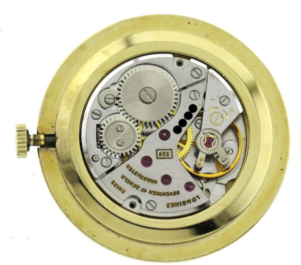 Vintage Longines Herren- Unisexuhr Diamant Blatt Ref. 9227 528 585 Gold Kal. 528 – Bild 10