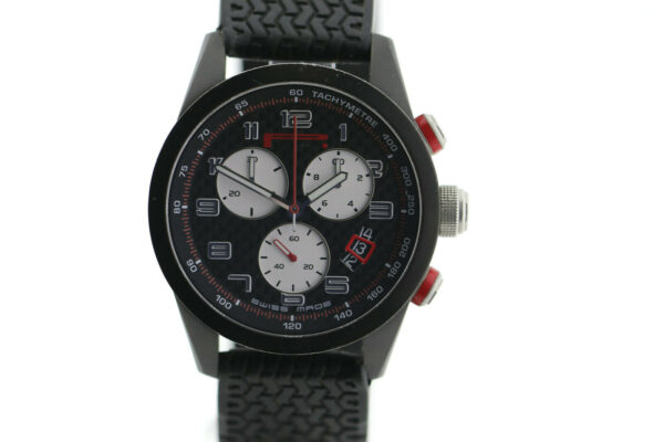 Pirelli Pzero Herrenuhr Chronograph Ref. 7971605025 Quarz Analog Stahl Schwarz – Bild 2