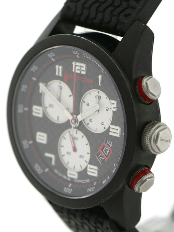 Pirelli Pzero Herrenuhr Chronograph Ref. 7971605025 Quarz Analog Stahl Schwarz – Bild 5
