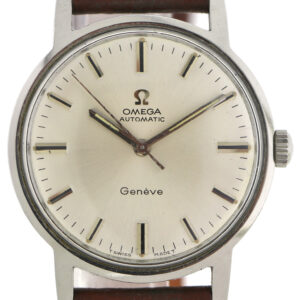 Omega Geneve Vintage Automatik Herrenuhr Stahl Ref. 165.070 KAL. 552 ca. 1969