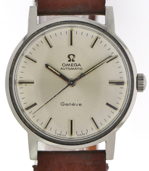 Omega Geneve Vintage Automatik Herrenuhr Stahl Ref. 165.070 KAL. 552 ca. 1969 – Bild 2