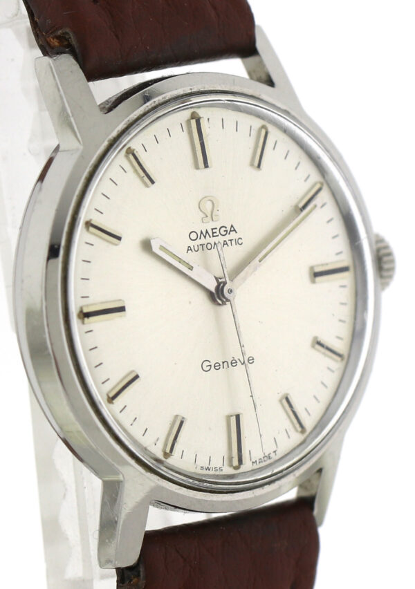 Omega Geneve Vintage Automatik Herrenuhr Stahl Ref. 165.070 KAL. 552 ca. 1969 – Bild 3