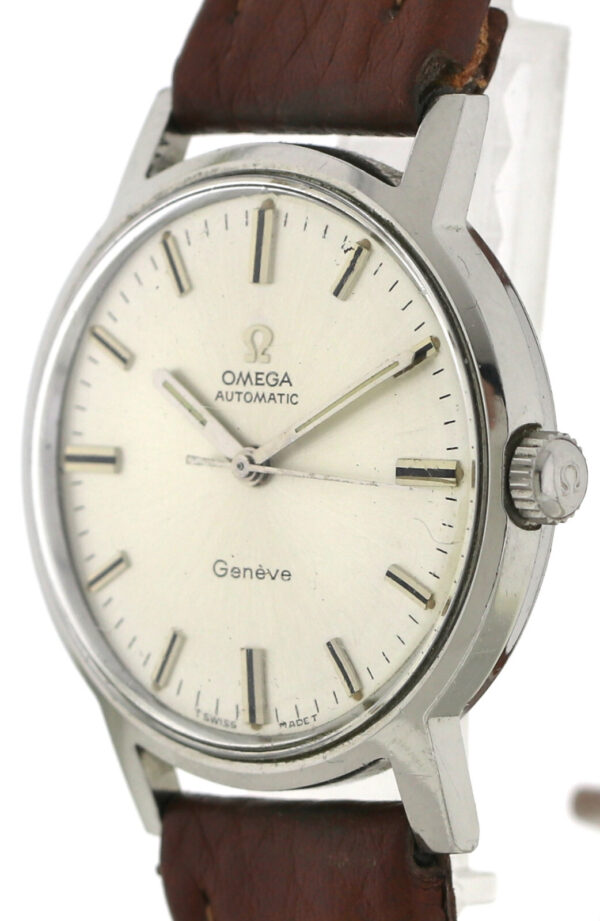Omega Geneve Vintage Automatik Herrenuhr Stahl Ref. 165.070 KAL. 552 ca. 1969 – Bild 5