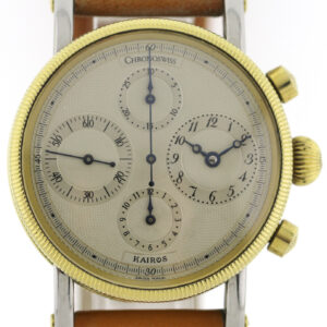 Chronoswiss Kairos Herren-Chronograph in Stahl/ 18k Gold Ref. CH7522 ~2000 Ø38mm
