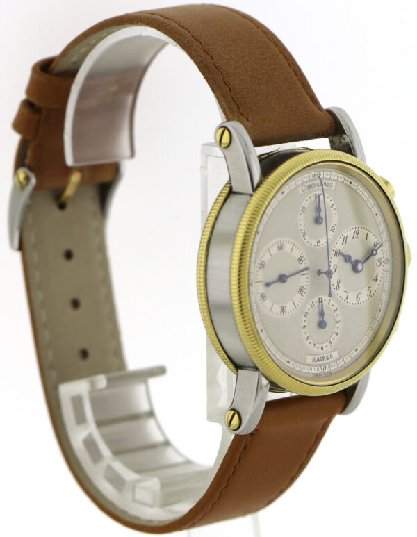 Chronoswiss Kairos Herren-Chronograph in Stahl/ 18k Gold Ref. CH7522 ~2000 Ø38mm – Bild 5