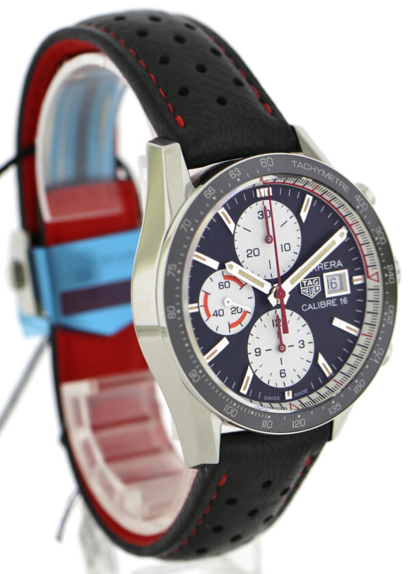 ungetragen Tag Heuer Carrera Automatik Chronograph Ref.CV201AP Bj.2023 Full Set – Bild 3