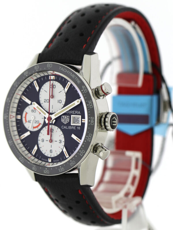 ungetragen Tag Heuer Carrera Automatik Chronograph Ref.CV201AP Bj.2023 Full Set – Bild 4