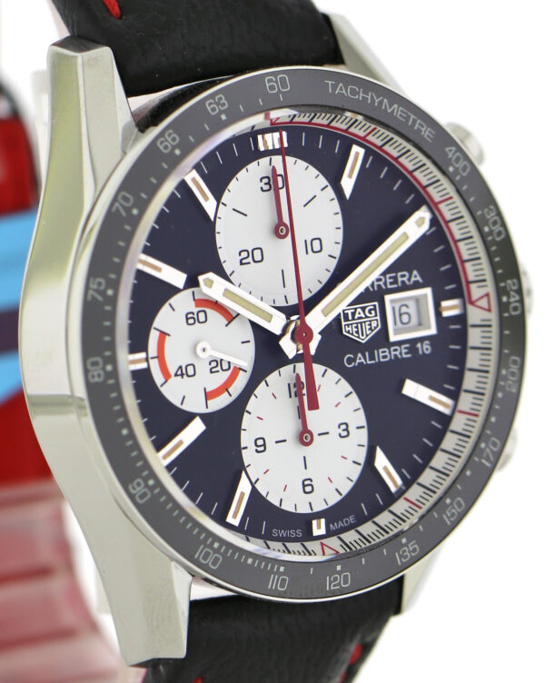 ungetragen Tag Heuer Carrera Automatik Chronograph Ref.CV201AP Bj.2023 Full Set – Bild 5