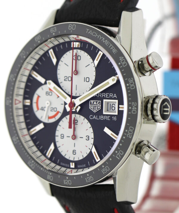 ungetragen Tag Heuer Carrera Automatik Chronograph Ref.CV201AP Bj.2023 Full Set – Bild 6