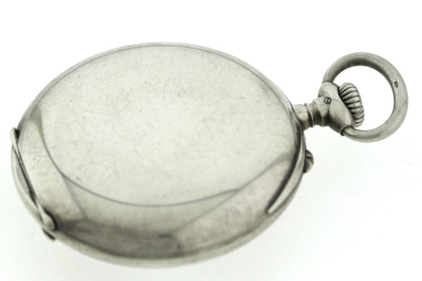 A.Lange & Söhne Glashütte offene 800er Silber Herren Taschenuhr DUF Werk ~1919 – Bild 5
