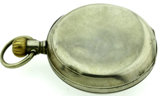 Omega Taschenuhr Pocket watch Beobachtungsuhr Dienstuhr Kal.18 Ø59mm selten – Bild 5