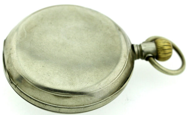 Omega Taschenuhr Pocket watch Beobachtungsuhr Dienstuhr Kal.18 Ø59mm selten – Bild 6