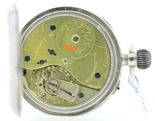 rare Smith and Son Herren Taschenuhr/CHRONOGRAPH 935er Silberca. 120,7g um 1910 – Bild 2