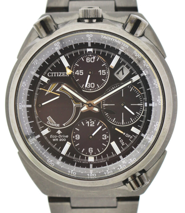 Citizen Eco Drive BULLHEAD WR200Herren- Alarm- Chronograph Ref. E210-S116520