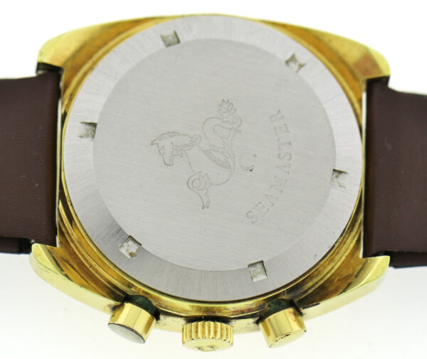 Omega Seamaster Jedi Vintage Chronograph vergoldet Ref. 176.007 Kal. 1040 ~1972 – Bild 9
