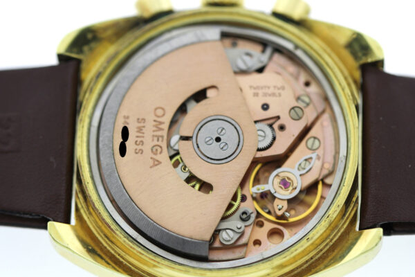 Omega Seamaster Jedi Vintage Chronograph vergoldet Ref. 176.007 Kal. 1040 ~1972 – Bild 11