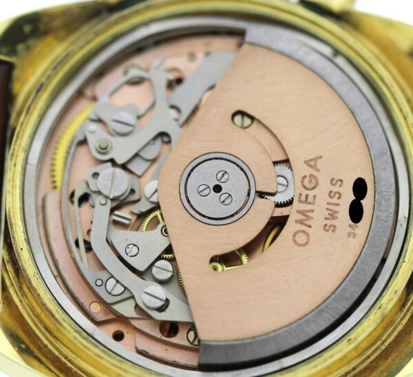 Omega Seamaster Jedi Vintage Chronograph vergoldet Ref. 176.007 Kal. 1040 ~1972 – Bild 12