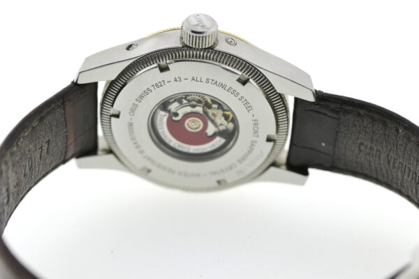 Oris Aviation Big Crown Vollkalender Mondphase  Edelstahl Ø40 mm Ref.7627-43 – Bild 11