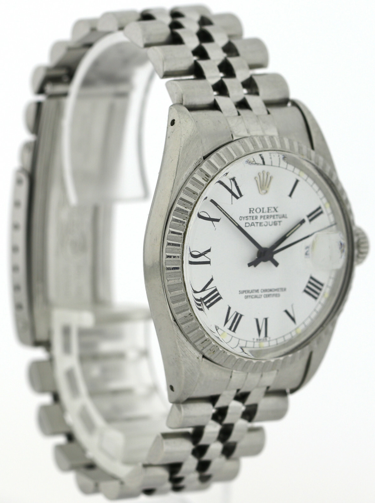 Rolex Datejust Automatic Vintage Herrenuhr Ref. 16030 Stahl Ø 36mm ca. 1982 – Bild 3