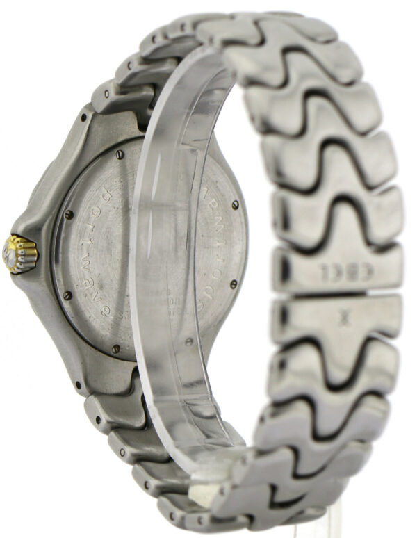Ebel Sportwave Edelstahl/ Gold Automatic- Damenuhr Sport Wave Ref.EE612053 Ø36mm – Bild 7