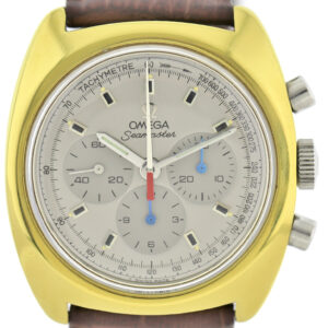Omega Seamaster vergoldeter Vintage Herren Chronograph Ref.145.029 Cal.861 -70er