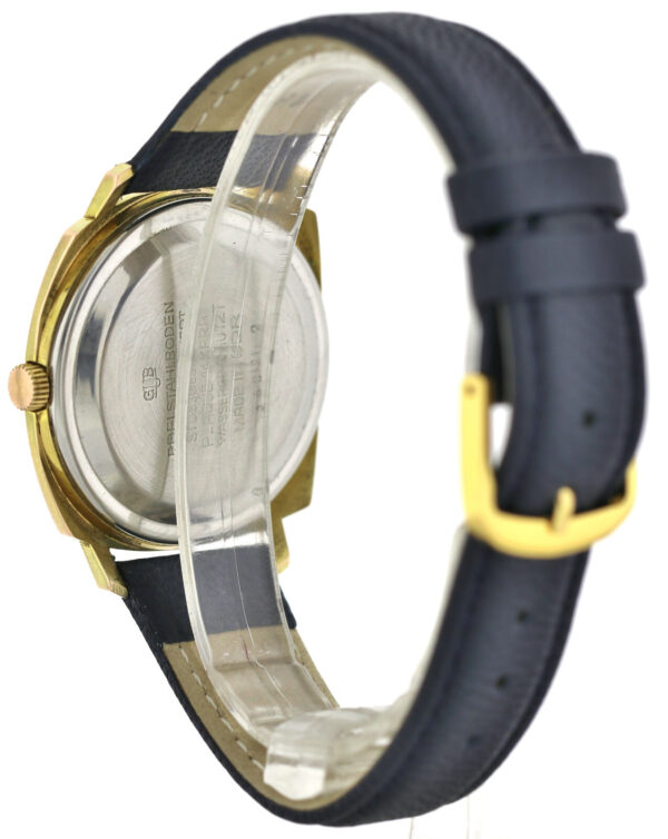 GUB Glashütte Spezimatic Kal. 74 vergoldete Vintage Herrenuhr sehr guter Zustand – Bild 7