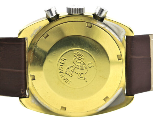 Omega Seamaster vergoldeter Vintage Herren Chronograph Ref.145.029 Cal.861 -70er – Bild 9