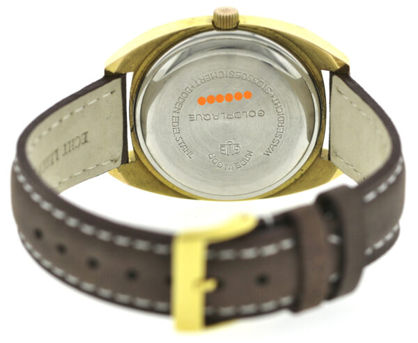 GUB Glashütte Spezimatic, Automatik Herrenuhr  Kal. 75, 36mm 1970er Jahre – Bild 9