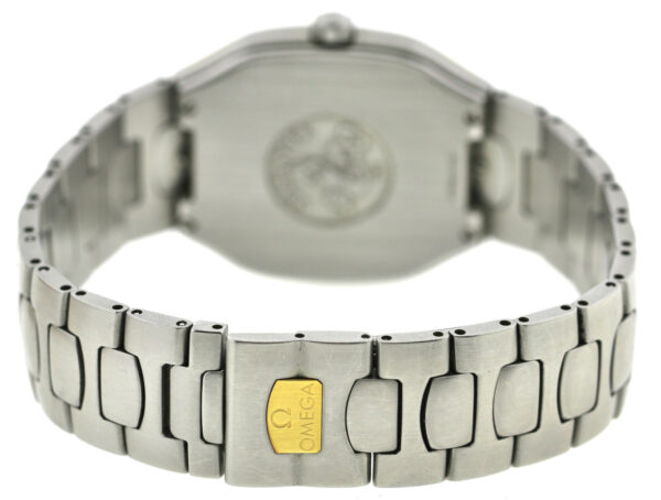 Omega Seamaster Polaris Multifunktion Stahl/750/18k Gold Quartz Uhr 36x32 Unisex – Bild 10