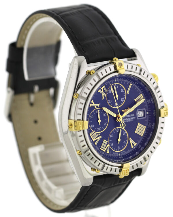 Breitling Crosswind Herren Chronograph Ref. B13055 Edelstahl/18k Gold, Reisebox – Bild 3