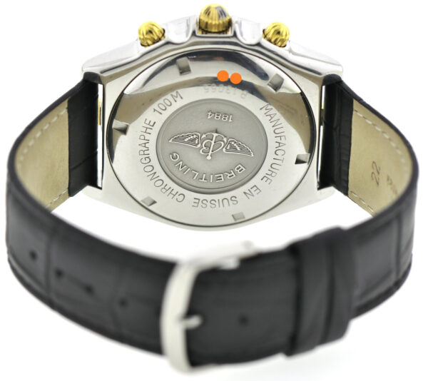 Breitling Crosswind Herren Chronograph Ref. B13055 Edelstahl/18k Gold, Reisebox – Bild 9
