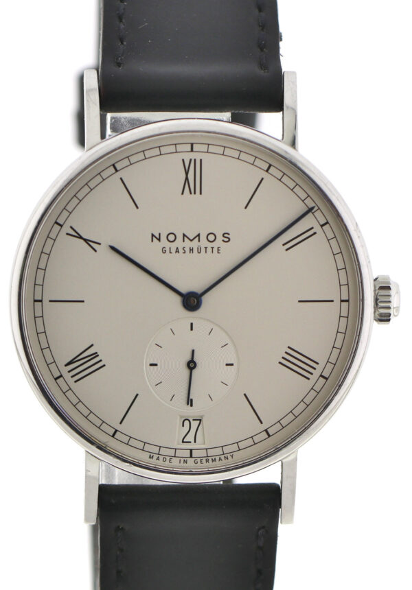 Nomos Glashütte Ludwig 40 Serie Edelstahl Automatic Kaliber Ø40mm ca. 2010-2018 – Bild 3