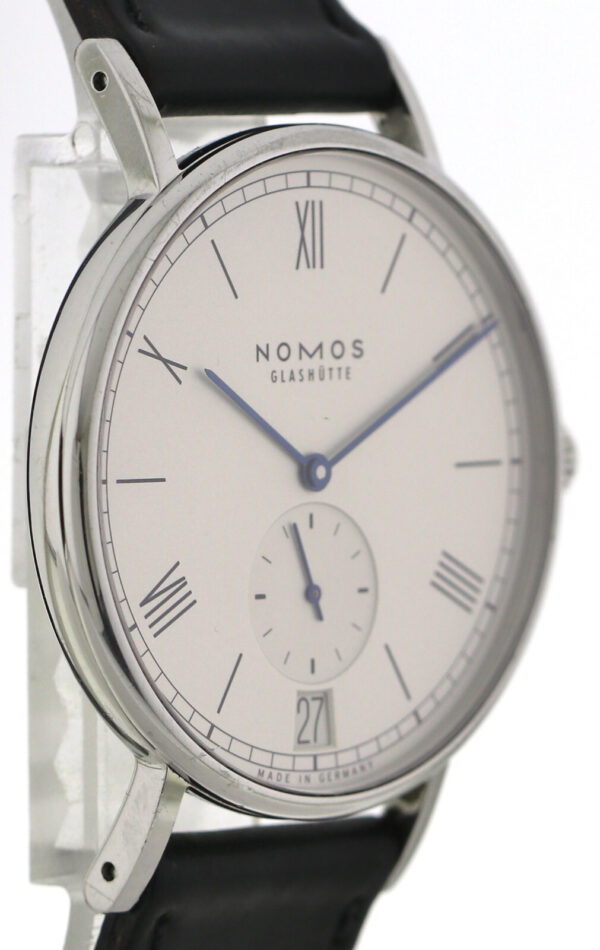 Nomos Glashütte Ludwig 40 Serie Edelstahl Automatic Kaliber Ø40mm ca. 2010-2018 – Bild 4