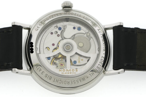 Nomos Glashütte Ludwig 40 Serie Edelstahl Automatic Kaliber Ø40mm ca. 2010-2018 – Bild 9