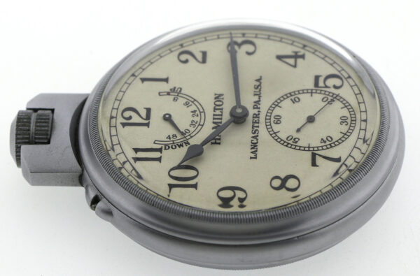 Hamilton Beobachtungsuhr B-Uhr Military watch WWII Auf-Ab Uhr Modell 22-21 ~1942 – Bild 7