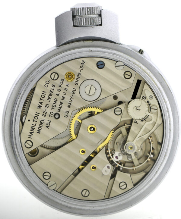 Hamilton Beobachtungsuhr B-Uhr Military watch WWII Auf-Ab Uhr Modell 22-21 ~1942 – Bild 9