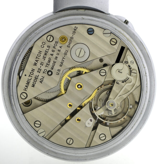 Hamilton Beobachtungsuhr B-Uhr Military watch WWII Auf-Ab Uhr Modell 22-21 ~1942 – Bild 10