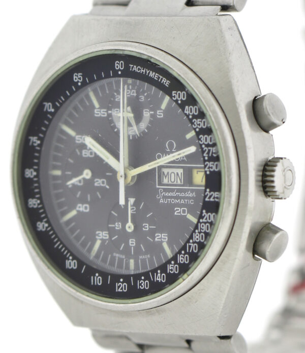 OMEGA Speedmaster Mark 4.5 Herren- Chronograph Ref.  176.0012 Stahl ca. 1981 Box – Bild 6